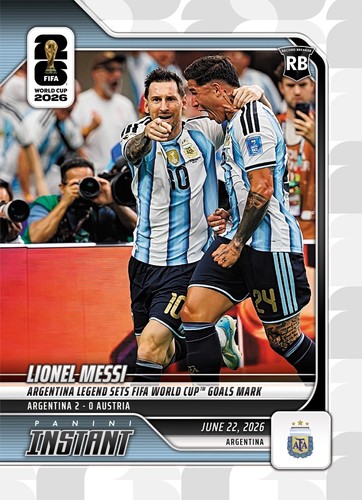 Lionel messi 2026 panini - messi,